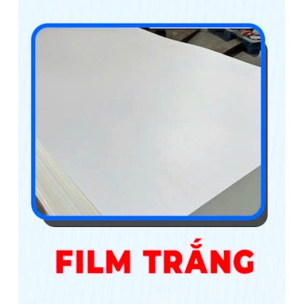 Tấm hậu tủ PVC - FILM TRẮNG