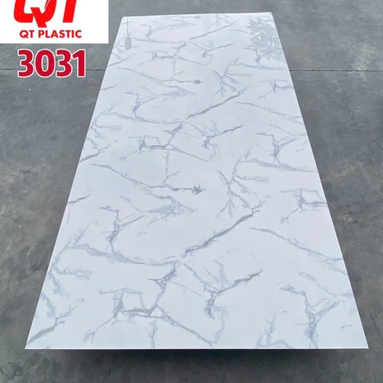 TẤM PVC VÂN ĐÁ QT PLASTIC 3031